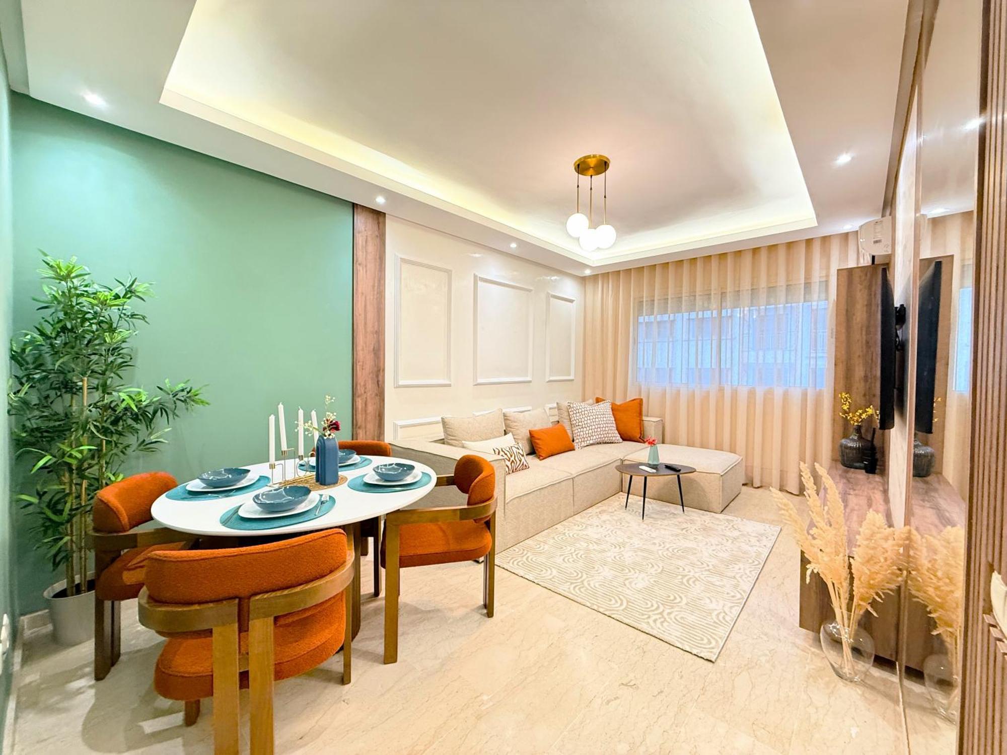 Cosy Greeny 3 Bdr - Downtown Near Oasis Train And Tramway Casablanca Exterior foto